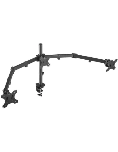 Aisens DT27TSR-061 Soporte de Mesa para 3 Monitores/TV 13"-27" Máx. 21KG