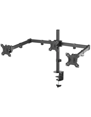 Aisens DT27TSR-061 Soporte de Mesa para 3 Monitores/TV 13"-27" Máx. 21KG
