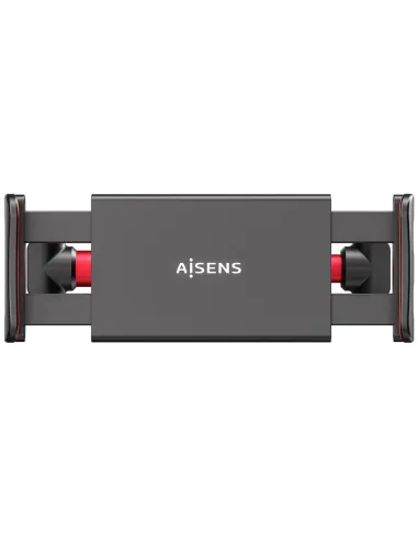 Aisens MSC1P-107 Soporte de Coche Ajustable para Teléfono/Tablet Negro/Rojo