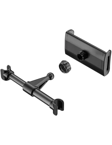 Aisens MSC1P-107 Soporte de Coche Ajustable para Teléfono/Tablet Negro