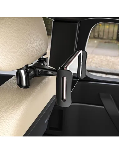 Aisens MSC1P-107 Soporte de Coche Ajustable para Teléfono/Tablet Negro