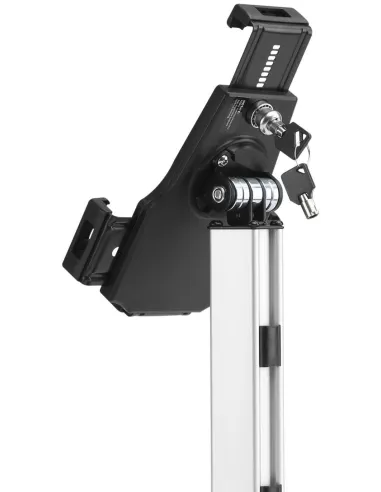 Aisens MS1P03-113 Soporte Antirrobo Ajustable para Tablet Negro/Plata