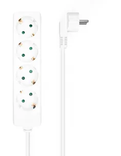 Aisens A154-0533 Regleta 4 Tomas 1,4M Blanco-ACCE54923