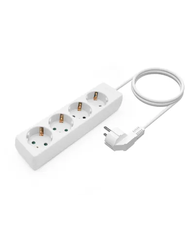 Aisens A154-0533 Regleta 4 Tomas 1,4M Blanco