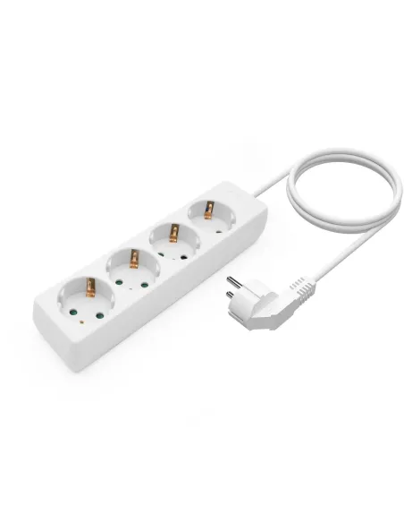 Aisens A154-0533 Regleta 4 Tomas 1,4M Blanco