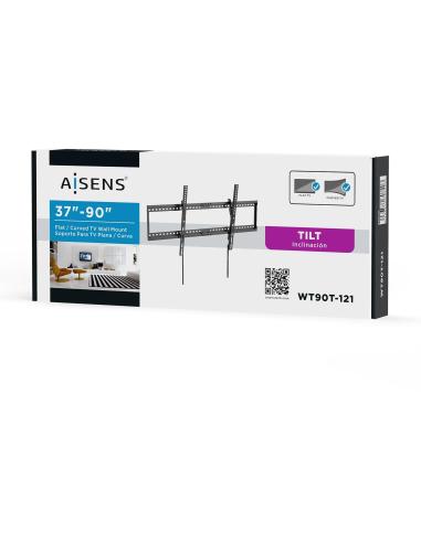 Aisens WT90T-121 Soporte de Pared para Monitor/TV 37"-90" Máx. 75KG