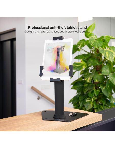 TooQ TQTDS0811 Soporte de Mesa Profesional para Tablet Hasta 13" Negra