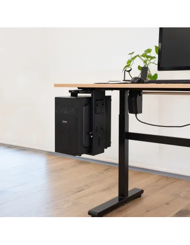 TooQ TQMUD01 Soporte para CPU Bajo Mesa/Pared Máx 10Kg