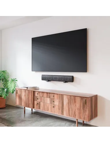 Aisens SPK02U-191 Soporte Universal de Pared para Barra de Sonido Negro