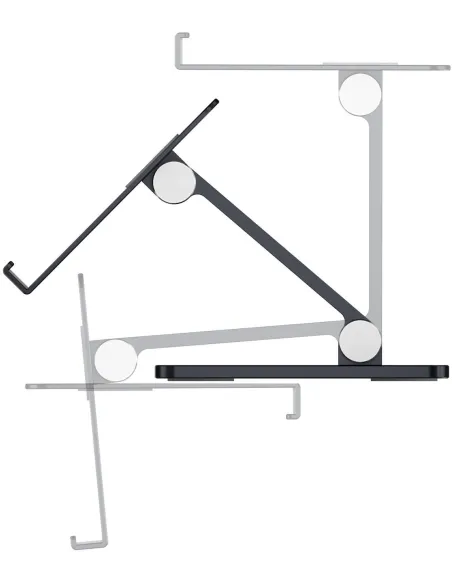 Aisens MS2PXXL-183 Soporte para Smartphone/Tablet Negro