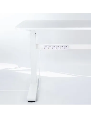 Nanocable 10.37.0006-NS Regleta de Enchufes con 6 Tomas Tipo F 1.4m Blanco