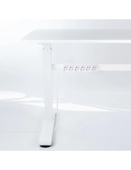 Nanocable 10.37.0006-NS Regleta de Enchufes con 6 Tomas Tipo F 1.4m Blanco