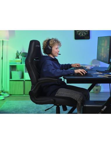 Trust GXT 703 RIYE Silla Gaming Negro