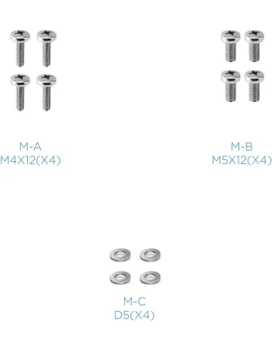 TooQ DB1801TN-B Soporte de Pared para TV 17"- 32" Máx. 8kg Negro