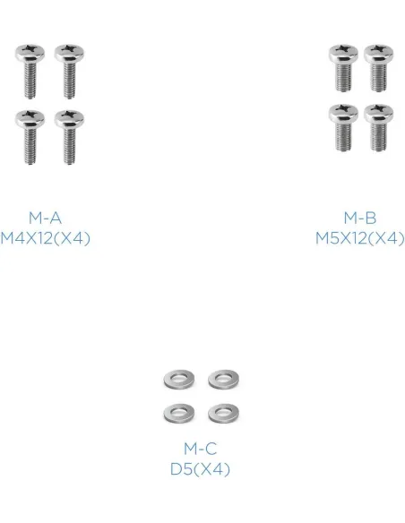 TooQ DB1801TN-B Soporte de Pared para TV 17"- 32" Máx. 8kg Negro