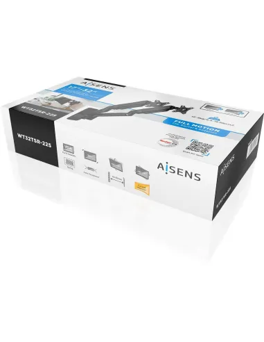 Aisens WT32TSR-225 Soporte de Pared para Monitor/TV 17"-32" Máx. 18KG
