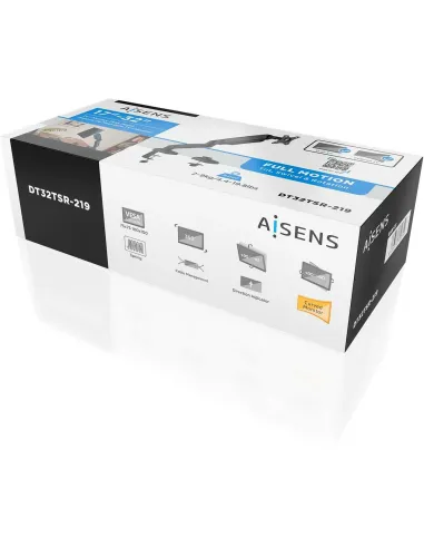 Aisens DT32TSR-219 Soporte de Mesa para Monitor/TV 17"-32" Máx. 9KG