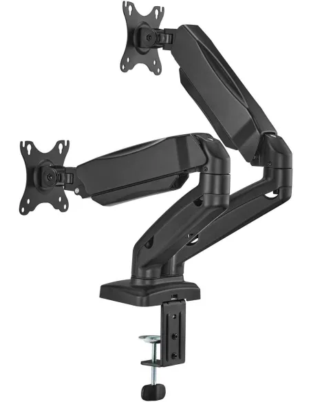 Aisens DT32TSR-221 Soporte de Mesa para 2 Monitores/TV 17"-32" Máx. 18KG