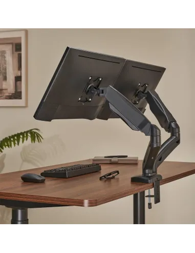 Aisens DT32TSR-221 Soporte de Mesa para 2 Monitores/TV 17"-32" Máx. 18KG