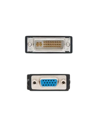 Nanocable Adaptador VGA DB15 a DVI 24+5