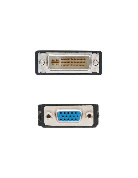 Nanocable Adaptador VGA DB15 a DVI 24+5