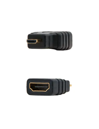 Nanocable Adaptador HDMI a Micro HDMI Hembra/Macho Negro
