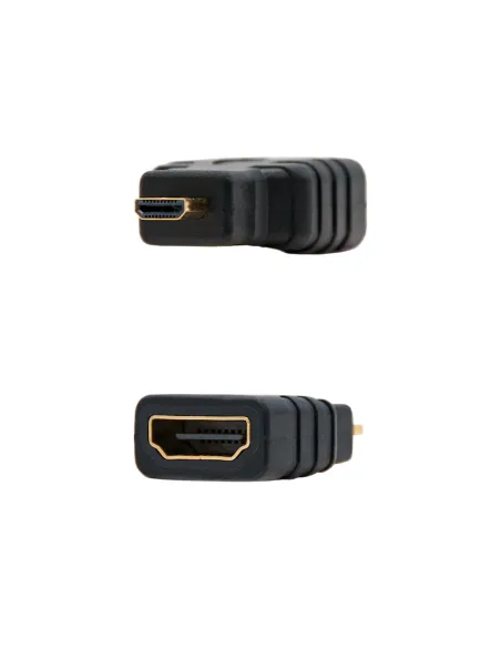 Nanocable Adaptador HDMI a Micro HDMI Hembra/Macho Negro