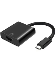 Aisens A109-0344 Adaptador de Imagen USB-C a HDMI 4K 15cm Negro-ADAP48005