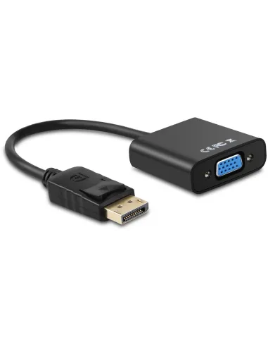 Aisens A125-0367 Conversor de Imagen DisplayPort a SVGA WUXGA 15cm Negro