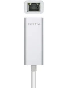 Aisens A106-0504 Adaptador USB-A a RJ-45 Ethernet Rápido Gigabit 15 cm Blanco-ADAP53581