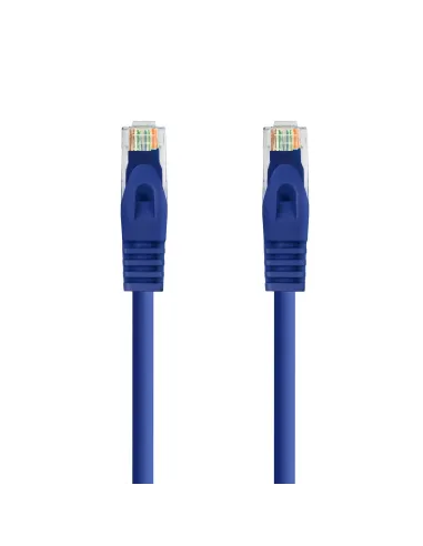 Nanocable 10.20.0100-BL Cable de Red RJ-45 UTP AWG24 Cat. 5e 50cm Azul