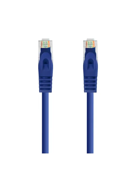 Nanocable 10.20.0100-BL Cable de Red RJ-45 UTP AWG24 Cat. 5e 50cm Azul
