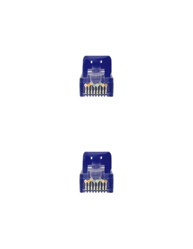 Nanocable 10.20.0100-BL Cable de Red RJ-45 UTP AWG24 Cat. 5e 50cm Azul