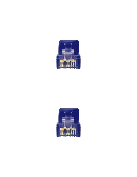 Nanocable 10.20.0100-BL Cable de Red RJ-45 UTP AWG24 Cat. 5e 50cm Azul