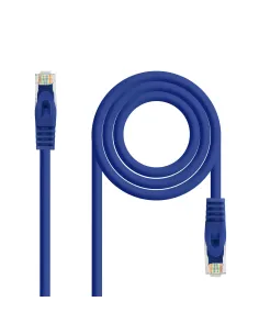Nanocable 10.20.0100-BL Cable de Red RJ-45 UTP AWG24 Cat. 5e 50cm Azul-CABL25150
