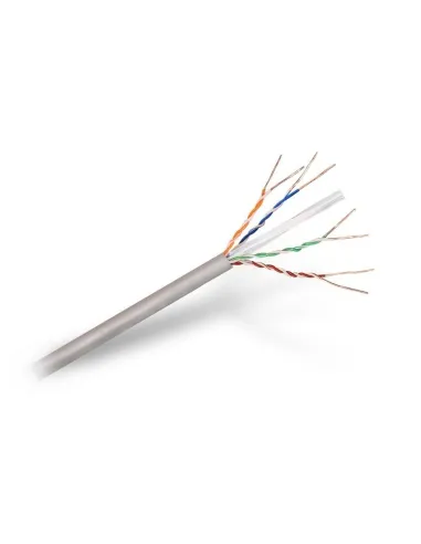 Nanocable 10.20.0502 Bobina Cable UTP CAT6 100m Rígido Gris