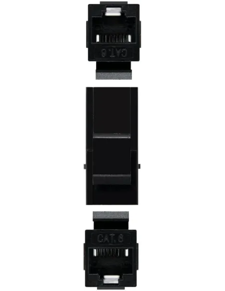 Nanocable 10.21.0501 Empalme RJ45 CAT.6 UTP Negro
