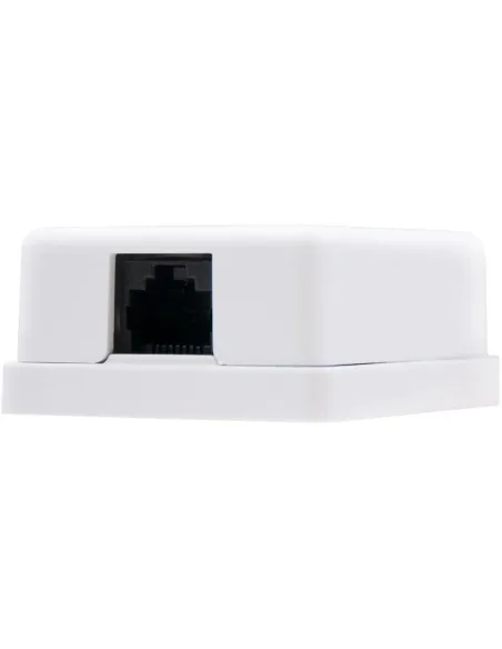 Nanocable 10.21.1501 Roseta de Superficie RJ45 con 1 Toma de Cat.6 UTP Blanco