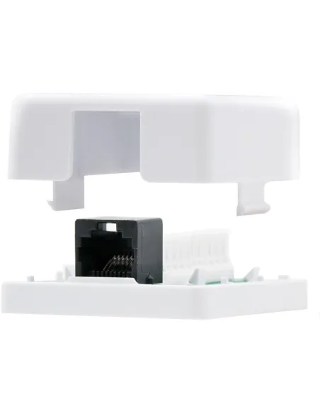 Nanocable 10.21.1501 Roseta de Superficie RJ45 con 1 Toma de Cat.6 UTP Blanco