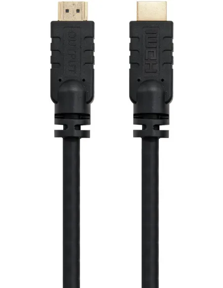 Nanocable 10.15.1820 Cable HDMI 1.4 Macho/Macho con Repetidor 20m Negro