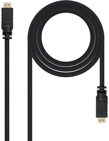 Nanocable 10.15.1820 Cable HDMI 1.4 Macho/Macho con Repetidor 20m Negro