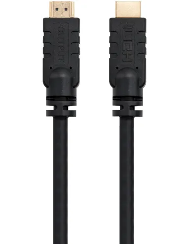 Nanocable 10.15.1825 Cable HDMI 1.4 Macho/Macho con Repetidor 25m Negro