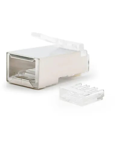 Nanocable 10.21.0203 Conector RJ45 8 Hilos FTP Cat.6 Pack 10 Unidades