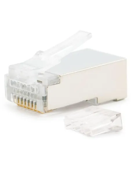Nanocable 10.21.0203 Conector RJ45 8 Hilos FTP Cat.6 Pack 10 Unidades