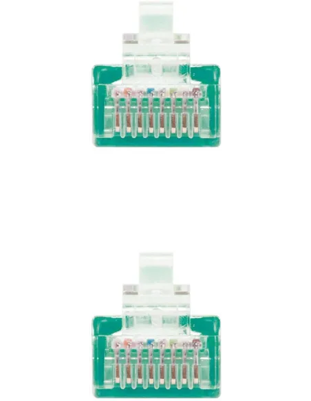 Nanocable 10.20.0401-GR Cable de Red RJ-45 UTP AWG24 Cat.6 1m Verde