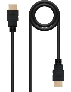 Nanocable 10.15.1705 Cable HDMI Alta Velocidad con Ethernet V1.4 Macho/Macho 5M Negro-CABL36557