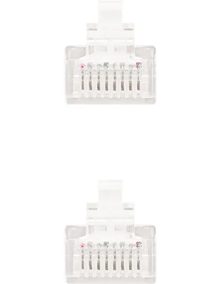 Nanocable 10.20.0101-W Cable de Red RJ-45 UTP AWG24 Cat. 5e 1m Blanco