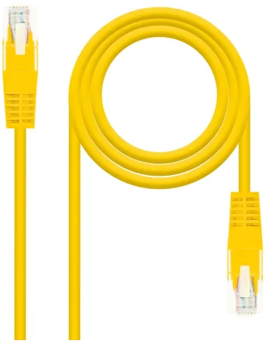 Nanocable 10.20.0401-Y Cable de Red RJ-45 UTP AWG24 Cat.6 1m Amarillo