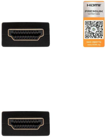 Nanocable 10.15.3601-L150 Cable HDMI v2.0 4K@60Hz Macho/Macho 1.5M Negro