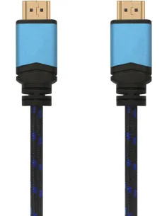 Aisens A120-0359 Cable HDMI 2.0 Premium 4K 60Hz 18Gbps Macho/Macho 5m Negro/Azul-CABL48015